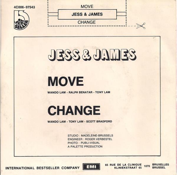 Grote foto jess james move change muziek en instrumenten platen elpees singles