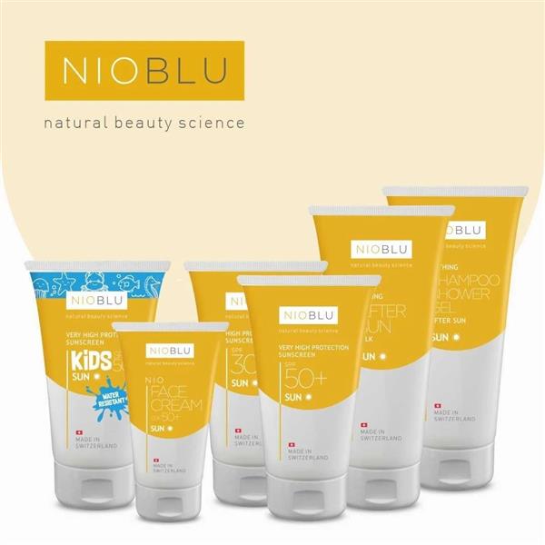 Grote foto nioblu high protection sunscreen kids spf 50 waterresistant beauty en gezondheid lichaamsverzorging