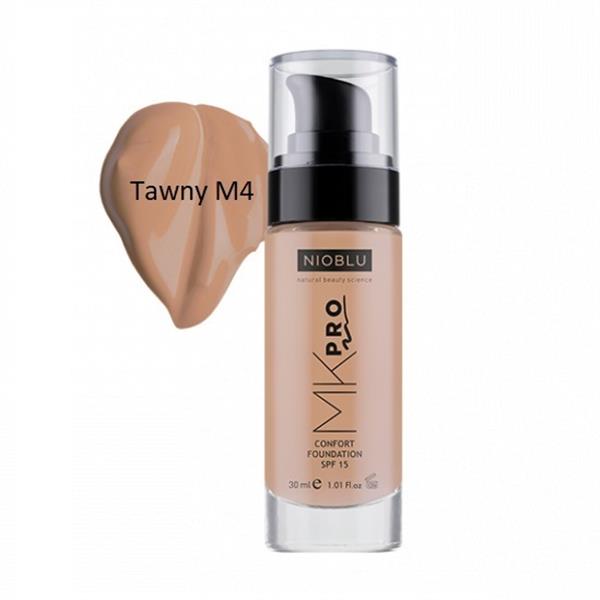 Grote foto mk pro confort foundation spf 15 tawny m4 beauty en gezondheid make up sets