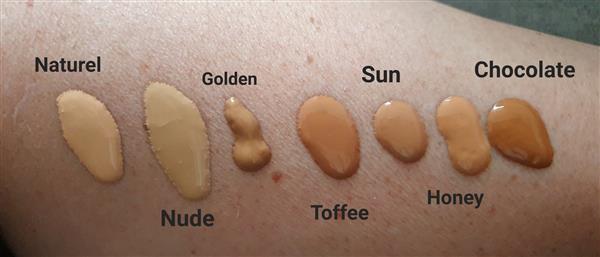 Grote foto mk pro confort foundation spf 15 chocolate beauty en gezondheid make up sets