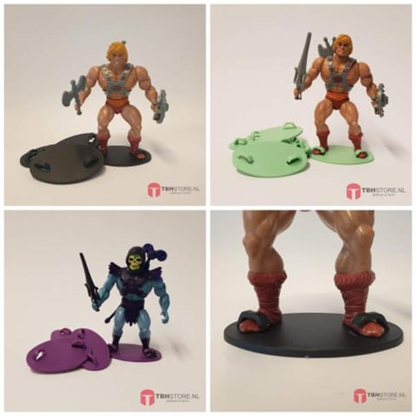 Grote foto motu masters of the universe display stands verzamelen speelgoed