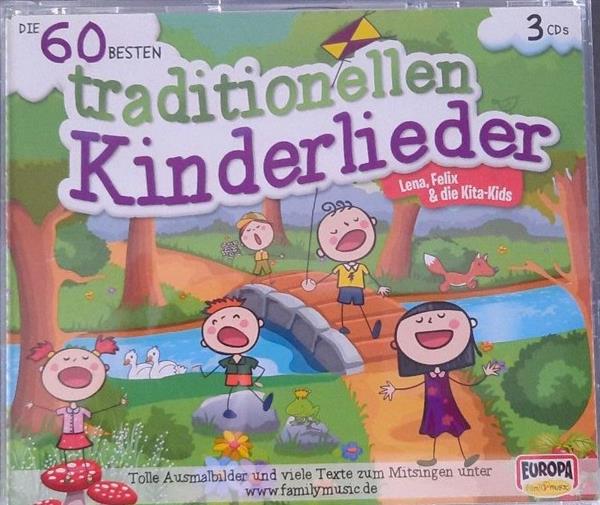 Grote foto die 60 besten traditionellen kinderlieder 3cd muziek en instrumenten cds minidisks cassettes