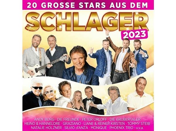 Grote foto 20 grosse stars aus dem schlager 2023 cd muziek en instrumenten cds minidisks cassettes