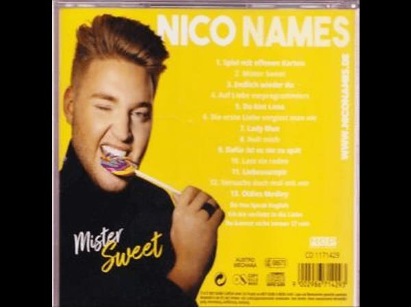 Grote foto nico names mister sweet cd muziek en instrumenten cds minidisks cassettes