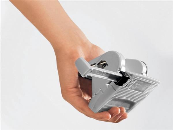 Grote foto leitz nexxt kleine bureau perforator perforeert tot 16 vel voor mappen en ringbanden wit ide zakelijke goederen kantoorartikelen