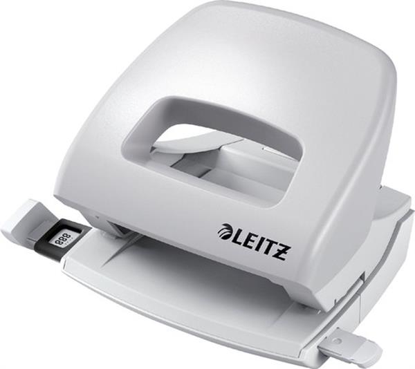 Grote foto leitz nexxt kleine bureau perforator perforeert tot 16 vel voor mappen en ringbanden wit ide zakelijke goederen kantoorartikelen