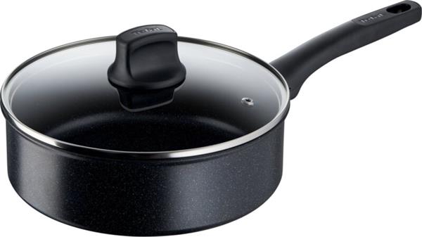 Grote foto tefal black stone hapjespan 24 cm verpakking beschadigd huis en inrichting kookgerei