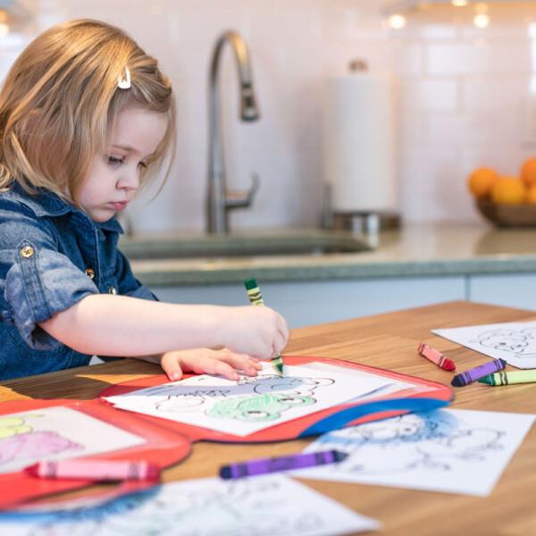 Grote foto crayola mini kids kleur wis activiteitenmat kinderen en baby overige