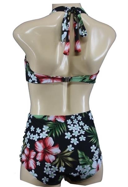 Grote foto aloha beachwear 50 bikini in hibiscus. kleding dames badmode en zwemkleding