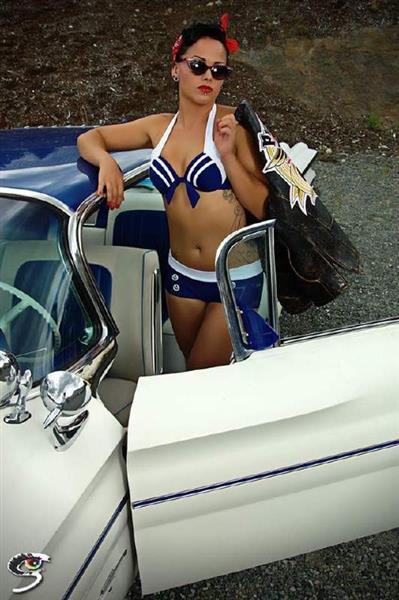 Grote foto banned nautical bikini in xsmall. kleding dames badmode en zwemkleding