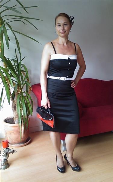Grote foto illicit marilyn dress in black in xsmall. kleding dames jurken en rokken