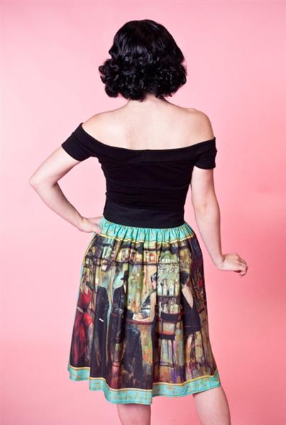 Grote foto heart of haute artisan skirt rendez vous in small. kleding dames jurken en rokken