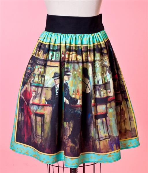 Grote foto heart of haute artisan skirt rendez vous in small. kleding dames jurken en rokken