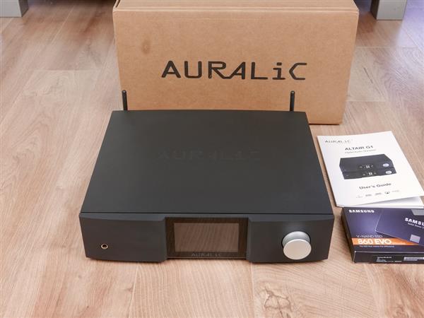 Grote foto auralic altair g1 with 1tb ssd drive highend audio network player dac audio tv en foto cd spelers