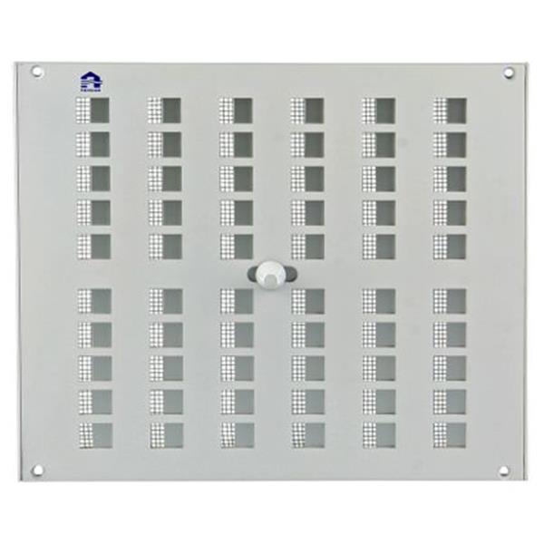 Grote foto renson renson schuifrooster 240x200mm alu wit doe het zelf en verbouw lasapparaten