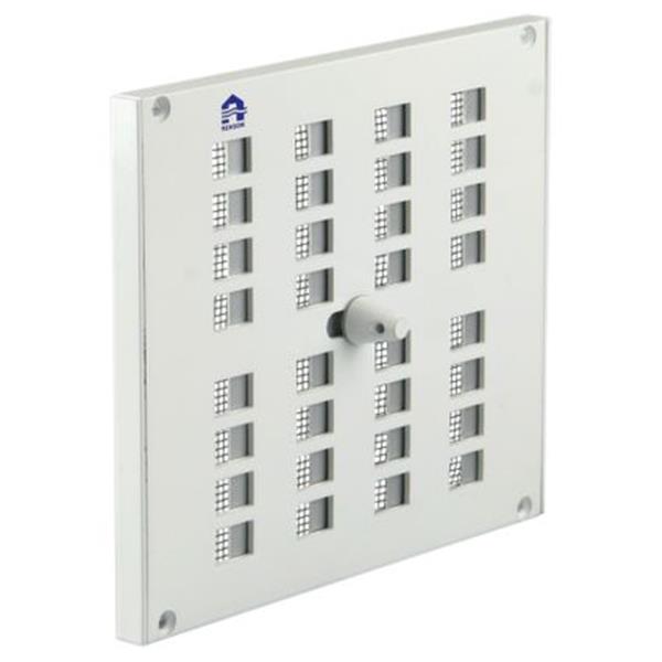 Grote foto renson renson schuifrooster 175x150mm alu wit doe het zelf en verbouw lasapparaten