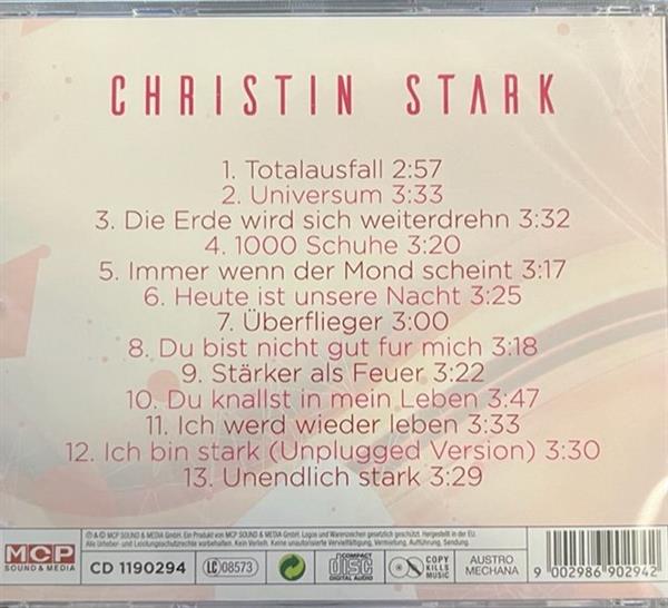 Grote foto mcp christin stark ihre ersten erfolge unglaublich muziek en instrumenten cds minidisks cassettes