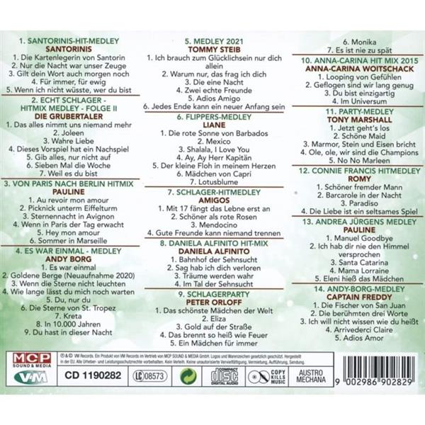 Grote foto mcp deutscher schlager hitmix 2022 various artists cd muziek en instrumenten cds minidisks cassettes