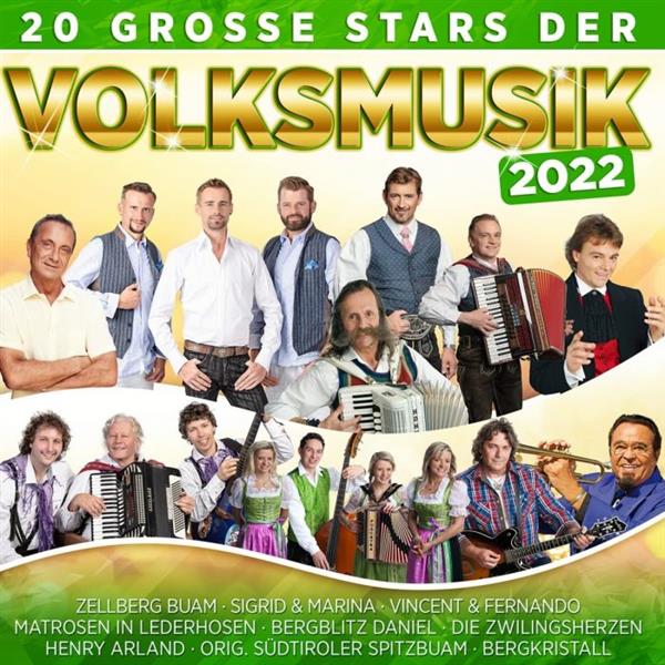 Grote foto 20 grosse stars der volksmusik 2022 cd muziek en instrumenten cds minidisks cassettes