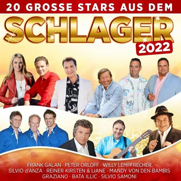 Grote foto 20 grosse stars aus dem schlager 2022 cd muziek en instrumenten cds minidisks cassettes