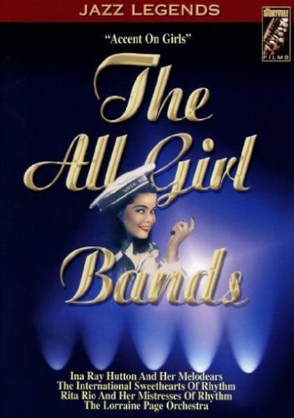 Grote foto various the all girl bands jazz legends dvd muziek en instrumenten cds minidisks cassettes