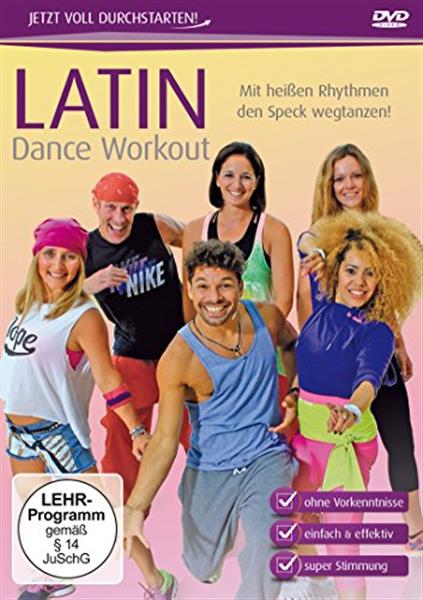 Grote foto latin dance workout dvd ines vogel muziek en instrumenten cds minidisks cassettes