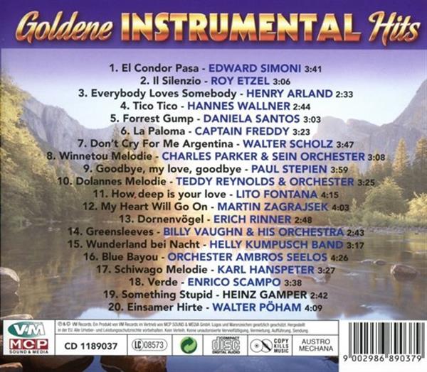 Grote foto divers goldene instrumental hits cd muziek en instrumenten cds minidisks cassettes
