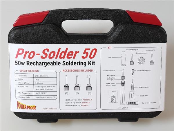 Grote foto oplaadbare soldeerset auto onderdelen auto gereedschap