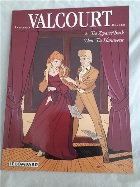 Grote foto afgeprijsd. strips. serie valcourt. 2 delen. softcover. uit 1997. 1e druk. nieuwstaat. boeken stripboeken