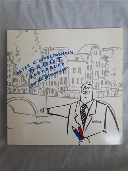 Grote foto afgeprijsd. strip. groot kleurboek voor de topmanager. sc. 1e druk. 1995. nieuwstaat. boeken stripboeken