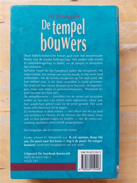 Grote foto de tempelbouwers h. westerink boeken overige boeken