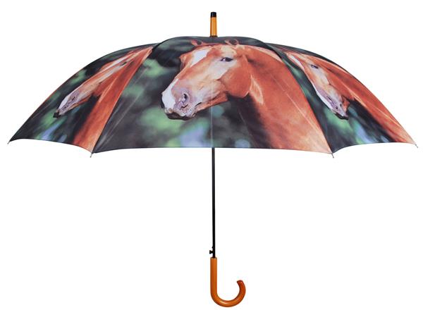 Grote foto paraplu paard tp137p kleding dames sieraden