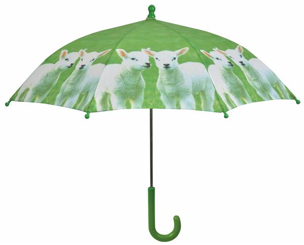 Grote foto paraplu lammetjes schaap kinderparaplu kg157l kleding dames sieraden