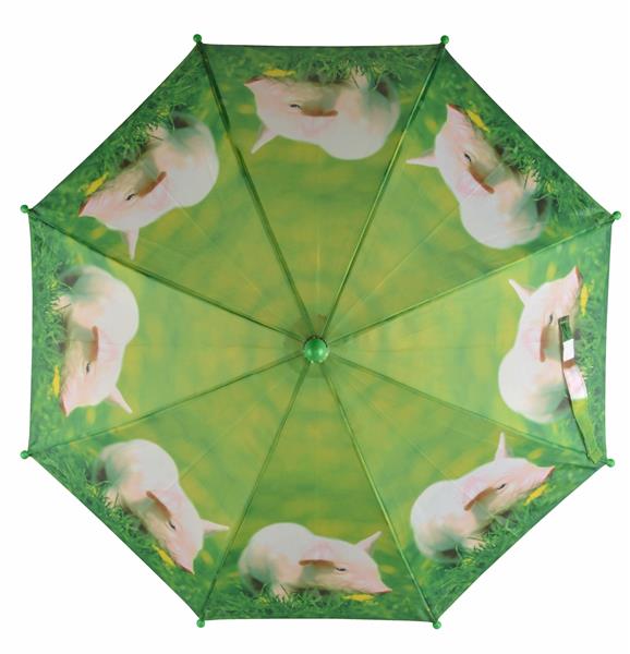 Grote foto paraplu big varkentje kinderparaplu kg157b kleding dames sieraden