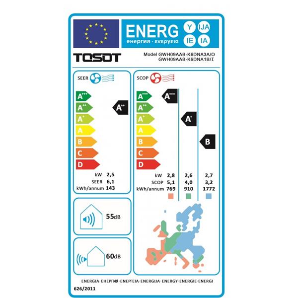 Grote foto tosot bora 2 5kw r32 inverter set by gree auto onderdelen overige auto onderdelen