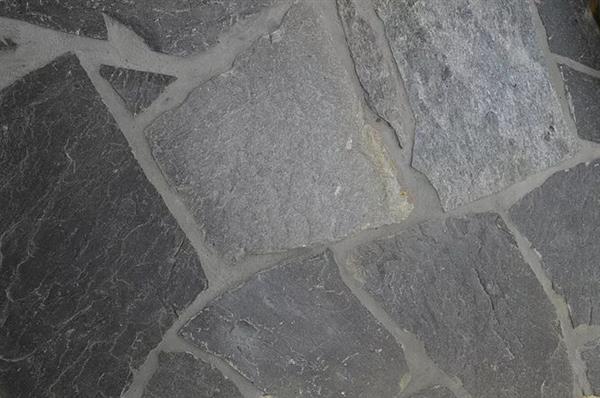 Grote foto griekse flagstones kavala black kwartsiet doe het zelf en verbouw tegels