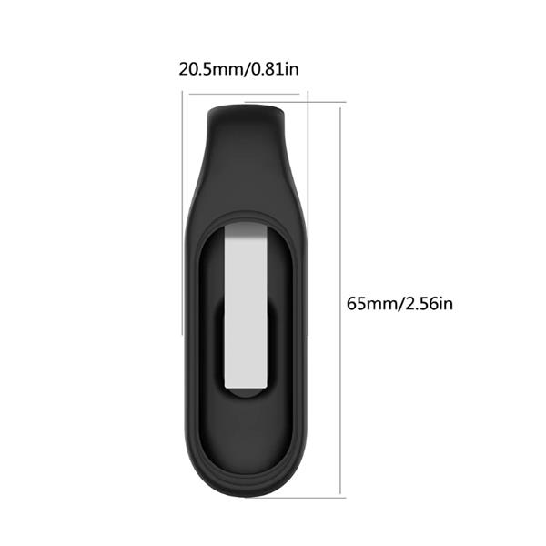 Grote foto broekriem houder voor xiaomi mi band 7 activity tracker clip voor mi band beauty en gezondheid overige beauty en gezondheid