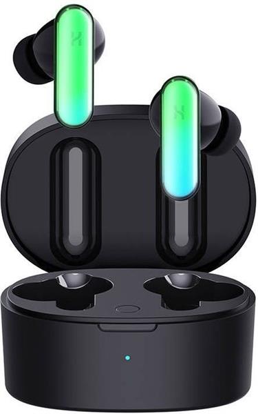 Grote foto gpods draadloze bluetooth oortjes met verlichting zwart audio tv en foto koptelefoons
