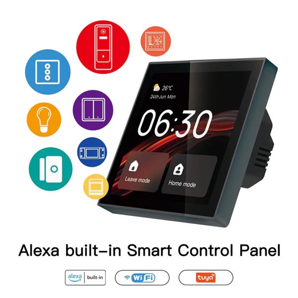Grote foto moes smart control panel zigbee gateway controle paneel voor smart home witgoed en apparatuur algemeen