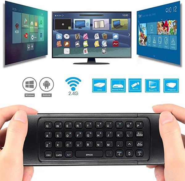 Grote foto mx3 air mouse met backlight inclusief toetsenbord android mediaplayer tv box pc smart tv witgoed en apparatuur algemeen