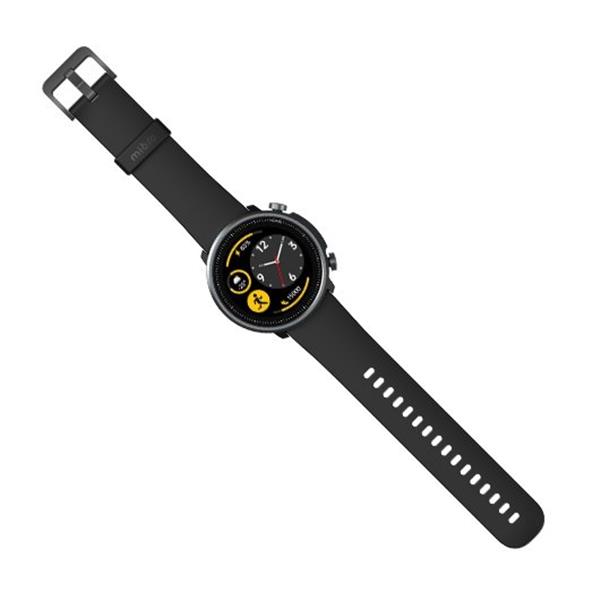 Grote foto mibro watch a1 smartwatch met zuurstofmeter 50m waterdicht zwart kleding dames horloges