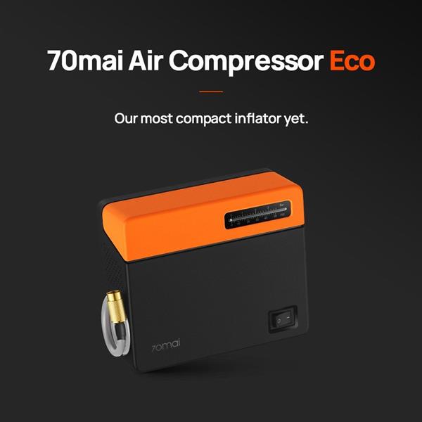 Grote foto 70mai air compressor eco 12v mini compressor voor autobanden fietsbanden scooter banden ballen et audio tv en foto algemeen