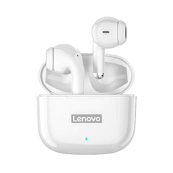 Grote foto lenovo livepods lp40 pro wireless bluetooth 5.1 earbuds draadloze oortjes wit audio tv en foto koptelefoons