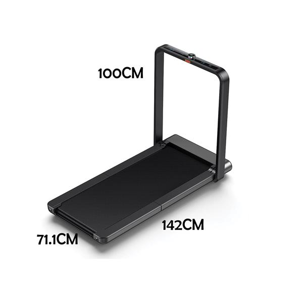 Grote foto walkingpad x21 dubbel opvouwbare hardloopband inklapbare loopband 12 km h sport en fitness fitness