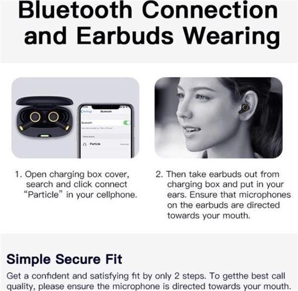 Grote foto bluedio p draadloze oordopjes bluetooth 5.0 sportief waterdichte tws oplaaddoos microfoon audio tv en foto koptelefoons