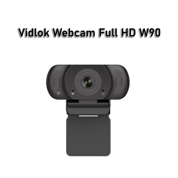 Grote foto vidlok w90 full hd 1080p webcam auto focus noise cancelling audio tv en foto algemeen