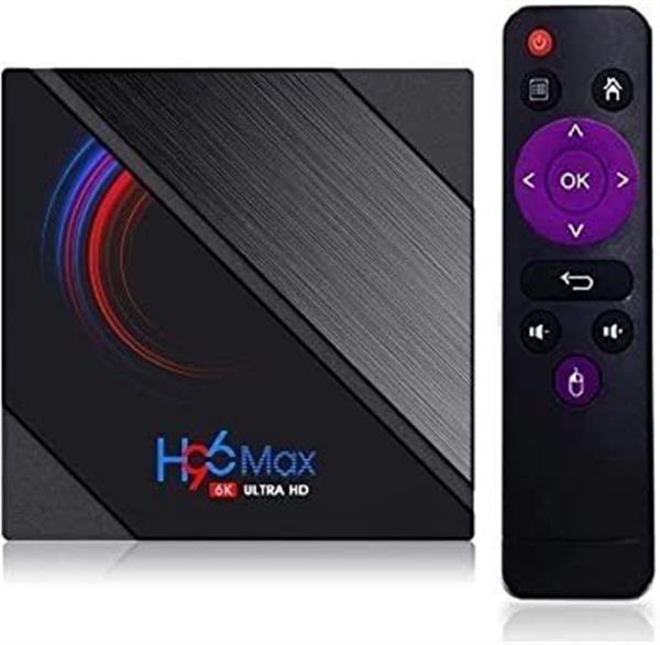 Grote foto h96 max android 10.0 tv box 4 64gb audio tv en foto algemeen