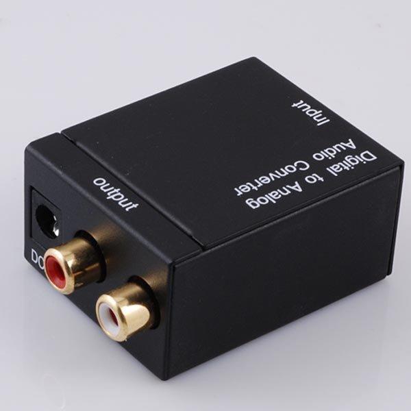 Grote foto digital audio converter dac toslink coax naar rca tulp audio tv en foto algemeen