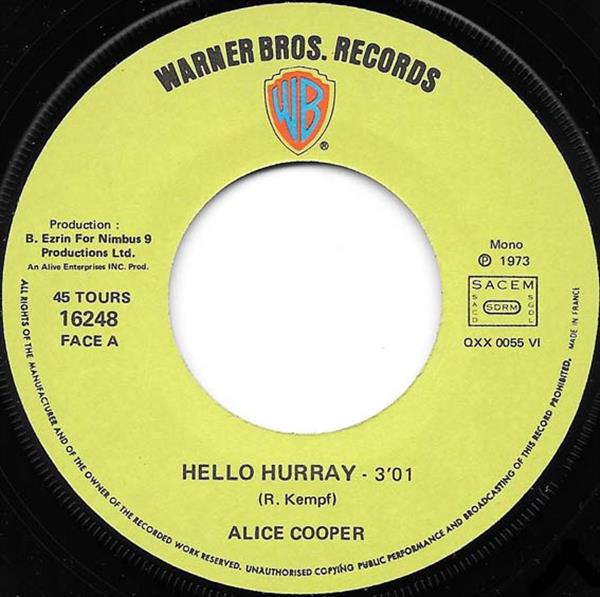 Grote foto alice cooper hello hurray muziek en instrumenten platen elpees singles