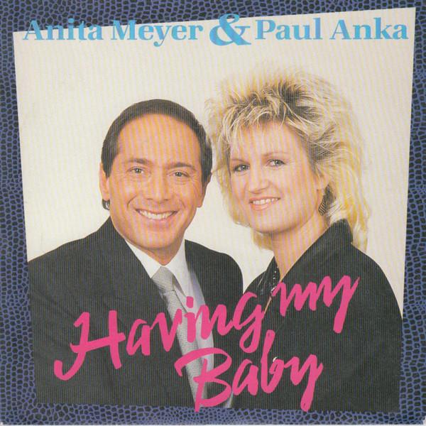 Grote foto anita meyer paul anka having my baby muziek en instrumenten platen elpees singles